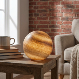 Space Ball Brown Table Light - thumbnail 4