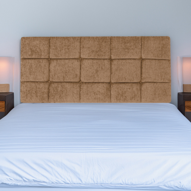 Bedmaster Pearl King Size Mink Chenille Squared Headboard - image 1