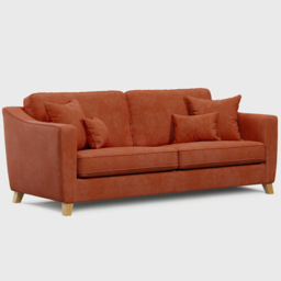 Marlon City Terracotta 2 Seater Large Sofa - thumbnail 2