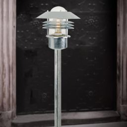 Nordlux Vejers Galvanised Steel Garden Lamp Post - thumbnail 2