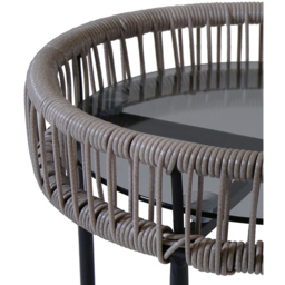 Charles Bentley Grey Zanzibar Coffee Table - thumbnail 3