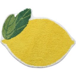Lemon Bath Mat Yellow - thumbnail 1