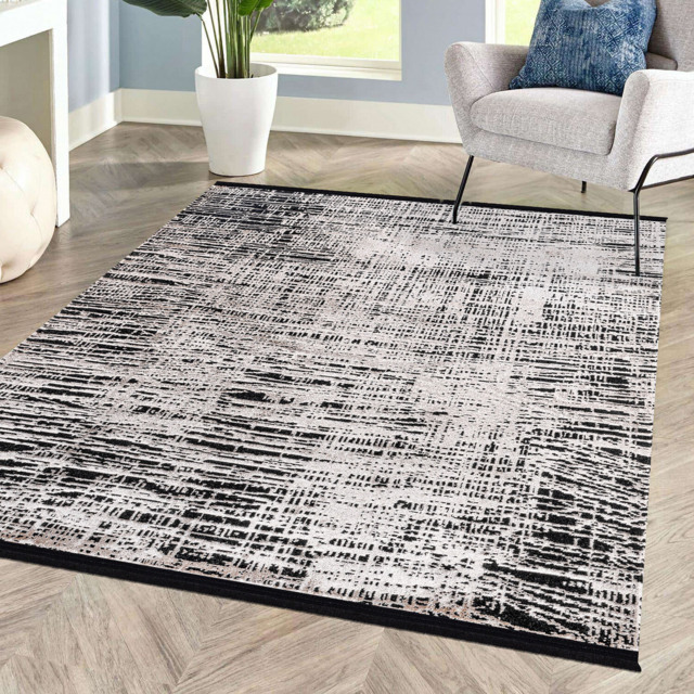 Striato Textured Rug Beige - image 1