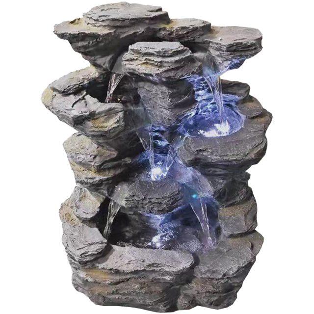 Tranquillity Hoki LED Rock Effect Water Feature