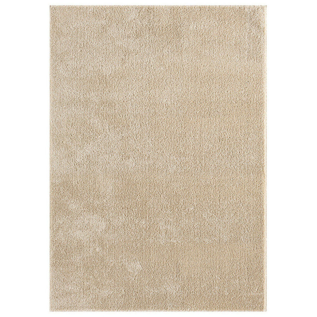 Desire Rugs Comfy Low Pile Light Beige Rug 60 x 100cm - image 1