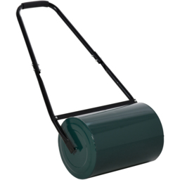 Outsunny 30L Green Fillable Lawn Roller Drum - thumbnail 1