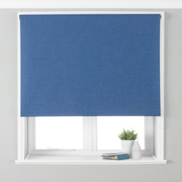 Riva Home Twilight Thermal Blackout Roller Blind Denim 153cm - thumbnail 1