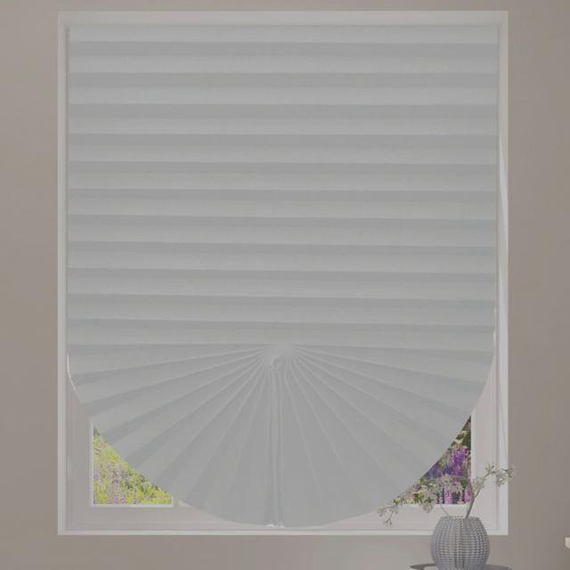 Caecus Self Adhesive Pleated Blind White 90 x 150cm 6 Pack - image 1
