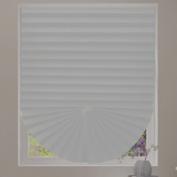 Caecus Self Adhesive Pleated Blind White 90 x 150cm 6 Pack