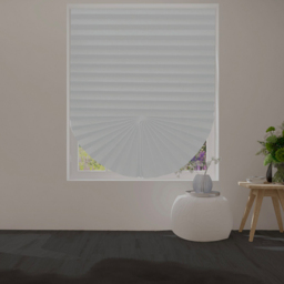 Caecus Self Adhesive Pleated Blind White 90 x 150cm 6 Pack - thumbnail 3