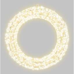 Xmas Haus Warm White LED Circular Wreath - thumbnail 3