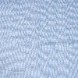 Chevron Woven Throw Blue - thumbnail 4