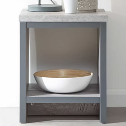 GFW Boston Grey Simple Lamp Table