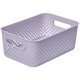 SmartStore Essence Medium Lavender Storage Basket 5.6L 3 Pack - thumbnail 3