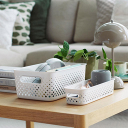 SmartStore Essence Medium Lavender Storage Basket 5.6L 3 Pack - thumbnail 4