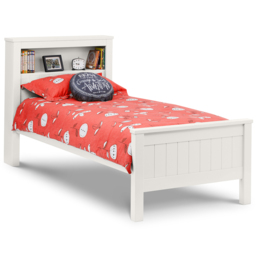 Julian Bowen Maine Single Surf White Bookcase Bed - thumbnail 2