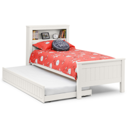 Julian Bowen Maine Single Surf White Bookcase Bed - thumbnail 4