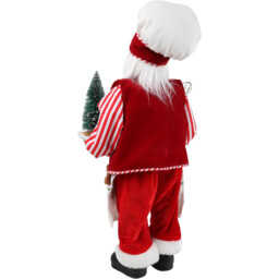 Standing Chef Santa - Red - thumbnail 3