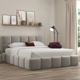 DS Living Ovella Pebble Small Double Cubed Ottoman Bed - thumbnail 1