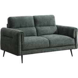 Harlem Moss Green 2 Seater Sofa - thumbnail 2