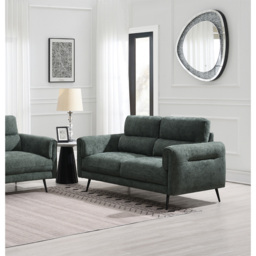 Harlem Moss Green 2 Seater Sofa - thumbnail 4