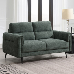 Harlem Moss Green 2 Seater Sofa
