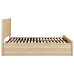 Birlea Herringford King Size Oak Ottoman Bed - thumbnail 4