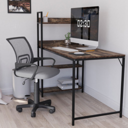 Vida Designs Airsdale Grey Mesh Office Chair - thumbnail 3