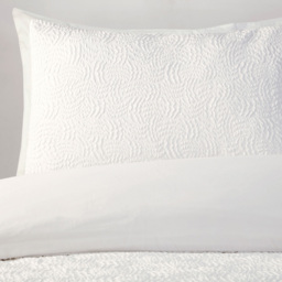 Halcyon Embossed Duvet Set White Double - thumbnail 4