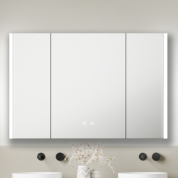 Sorrelis Boreal 3 Door Tunable LED Mirror Cabinet 700 x 1050mm
