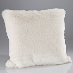 Kaikoo Cream Fur Cushion - thumbnail 2