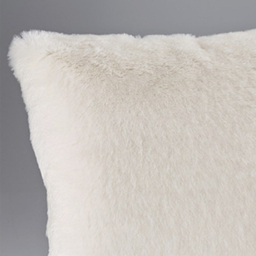 Kaikoo Cream Fur Cushion - thumbnail 3