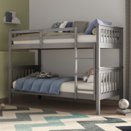 Flair Koop Detachable Grey Bunk Bed - thumbnail 1