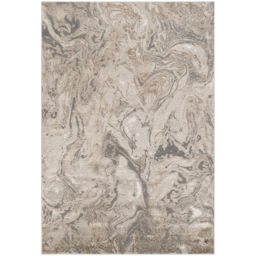 Desire Rugs Elysium Modern Abstract Action Metallic Astral Gold Rug 60 x 220cm - thumbnail 1