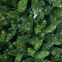 Green Hatherleigh Fir Pre-Lit Warm White LED Artificial Christmas Tree 6ft - thumbnail 2