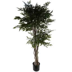 Leaf Ruscus Artificial Tree 140cm - thumbnail 1