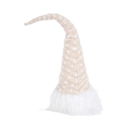 Blushing Ballroom Natural Sparkly LED Christmas Sitting Gonk 41cm - thumbnail 3