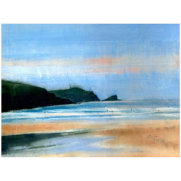 Laura Ashley Coastal Breeze Black Frame Wall Art 50 x 70cm - thumbnail 4