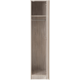 Seconique Malvern Single Door Urban Snow Wardrobe - thumbnail 4