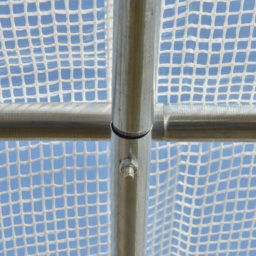 Outsunny White Polytunnel Greenhouse 9.5 x 6.5ft - thumbnail 3
