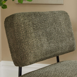 Home Source Montana Olive Boucle Chair - thumbnail 3