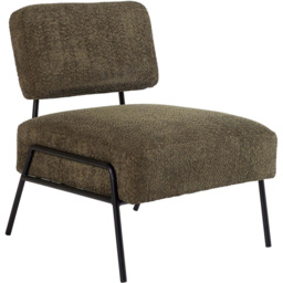 Home Source Montana Olive Boucle Chair - thumbnail 2