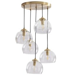 Genoa Brass Fitting 5 Ceiling Light - thumbnail 1