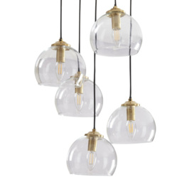 Genoa Brass Fitting 5 Ceiling Light - thumbnail 4