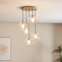 Genoa Brass Fitting 5 Ceiling Light - thumbnail 2