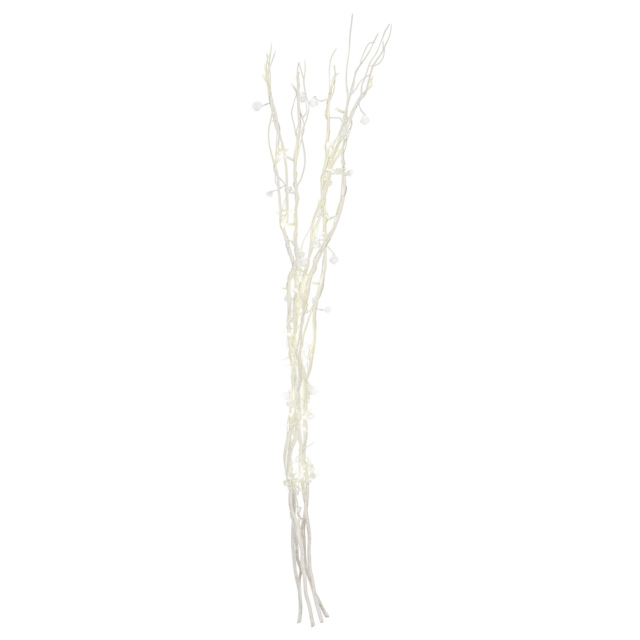 Jewelled Twig Lights White Decorative Tree