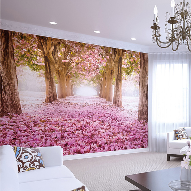 Origin Murals Blossom Tree Pink Wall Mural - image 1