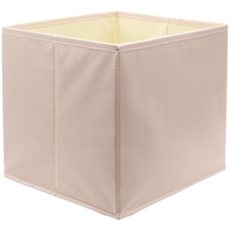Homebase Plain Pink Compact Cube Storage Insert 3 Pack - thumbnail 4