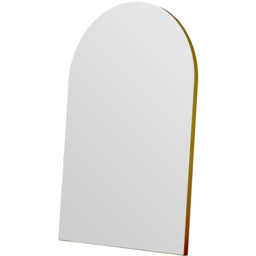 Yearn Gold Arch Wall Mirror 75 x 50cm