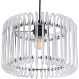 Clear Ivy Glass Pendant Light - thumbnail 3